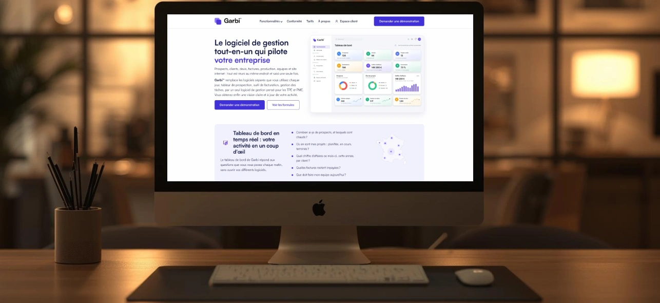 Site Présentation Garbi