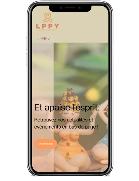 Site Vitrine - La Petit Pause Yoga