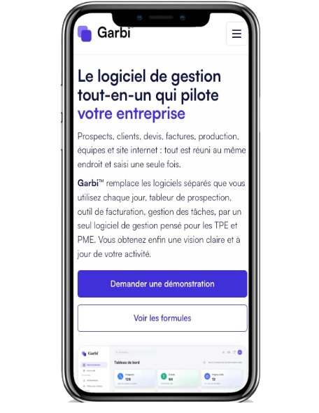 Site Présentation Garbi